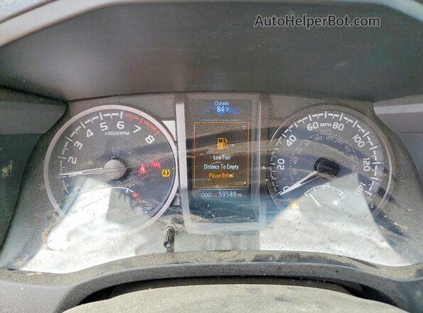 3TYCZ5AN2NT078461 2022 TOYOTA TACOMA Green Вид щитка приладів