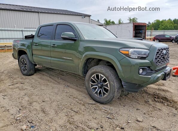 3TYCZ5AN2NT078461 2022 TOYOTA TACOMA Green Передня права чверть