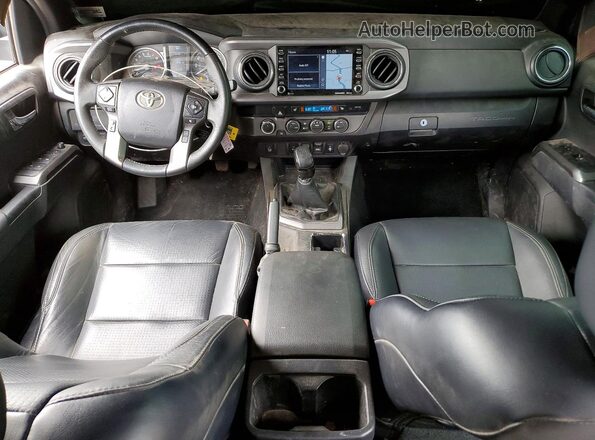 3TYCZ5AN2NT078461 2022 TOYOTA TACOMA Green Вид панелі приладів