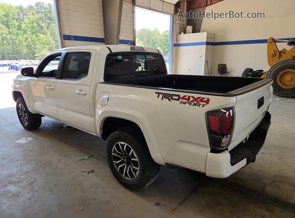 3TYCZ5AN3MT012144 2021 TOYOTA TACOMA White Widok wnętrza 360 stopni