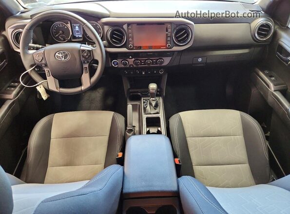3TYCZ5AN3MT012144 2021 TOYOTA TACOMA White Widok deski rozdzielczej