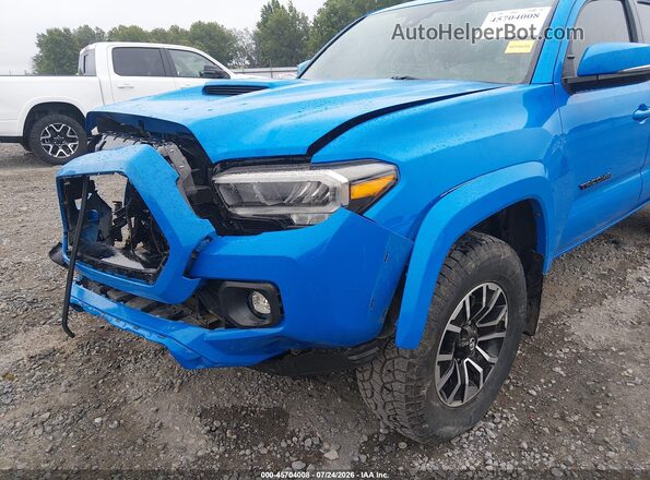 3TYCZ5AN3MT014721 2021 TOYOTA TACOMA Blue Вид спереду