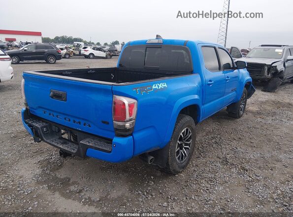 3TYCZ5AN3MT014721 2021 TOYOTA TACOMA Blue Задня права чверть