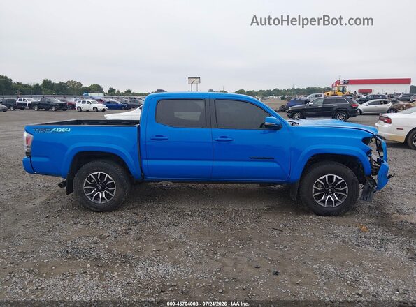 3TYCZ5AN3MT014721 2021 TOYOTA TACOMA Blue Панорамний вид салону 360°