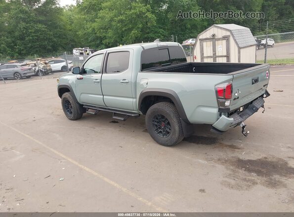 3TYCZ5AN3MT048495 2021 TOYOTA TACOMA Green უკანა მარცხენა
