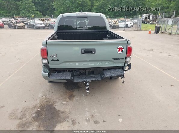 3TYCZ5AN3MT048495 2021 TOYOTA TACOMA Green წინა ხედი
