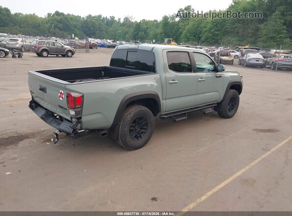 3TYCZ5AN3MT048495 2021 TOYOTA TACOMA Green უკანა მარჯვენა