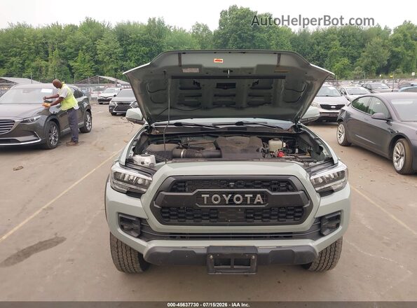 3TYCZ5AN3MT048495 2021 TOYOTA TACOMA Green უკანა ხედი