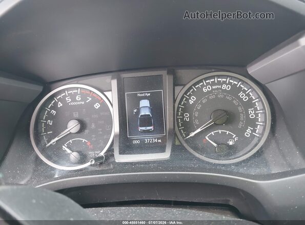 3TYCZ5AN3NT071020 2022 TOYOTA TACOMA Gray Вид задніх сидінь