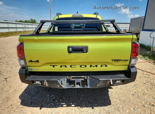 3TYCZ5AN3NT073480 2022 TOYOTA TACOMA Green Vista trasera