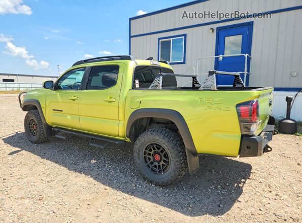 3TYCZ5AN3NT073480 2022 TOYOTA TACOMA Green Trasero izquierdo
