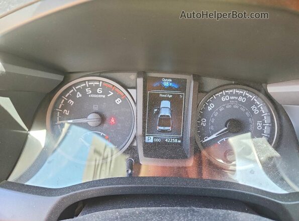3TYCZ5AN3NT073480 2022 TOYOTA TACOMA Green Vista del cuadro de instrumentos