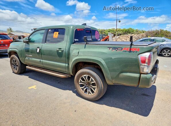 3TYCZ5AN3NT079490 2022 TOYOTA TACOMA Green Հետևի ձախ