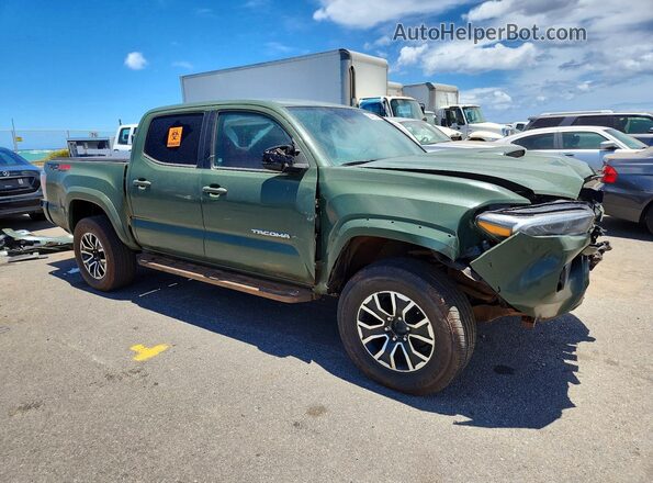 3TYCZ5AN3NT079490 2022 TOYOTA TACOMA Green Առջևի աջ