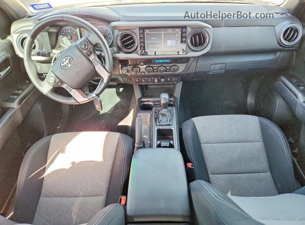 3TYCZ5AN3PT165997 2023 TOYOTA TACOMA White Widok deski rozdzielczej