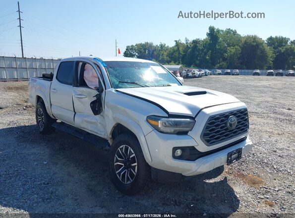 3TYCZ5AN4MT007731 2021 TOYOTA TACOMA White Դիմացի տեսք