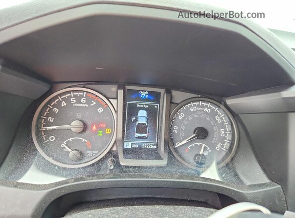3TYCZ5AN4MT035156 2021 TOYOTA TACOMA Green Instrument cluster view