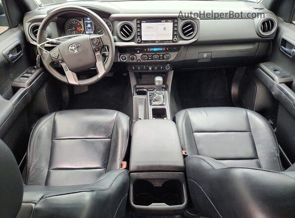 3TYCZ5AN4MT035156 2021 TOYOTA TACOMA Green Dashboard view