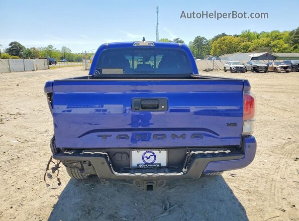 3TYCZ5AN4NT068725 2022 TOYOTA TACOMA Blue Widok z tyłu