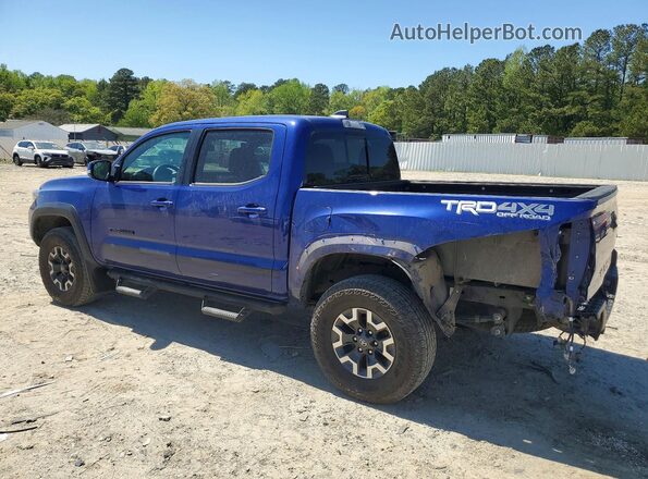 3TYCZ5AN4NT068725 2022 TOYOTA TACOMA Blue Tył lewy