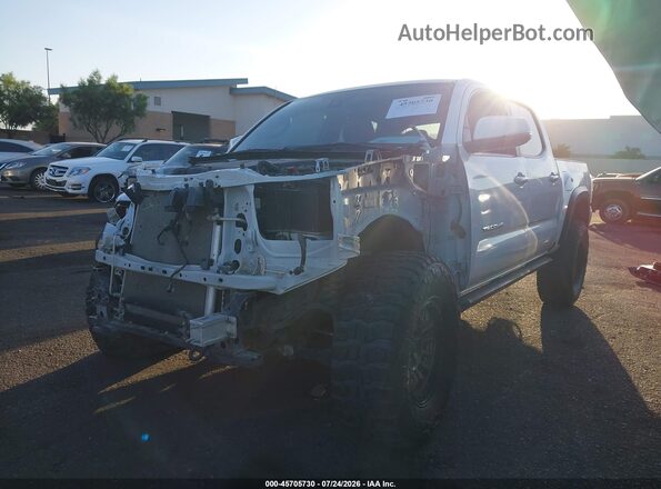 3TYCZ5AN4NT093916 2022 TOYOTA TACOMA White Առջևի ձախ երեք քառորդ տեսարան