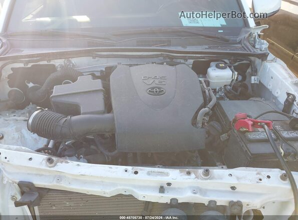 3TYCZ5AN4NT093916 2022 TOYOTA TACOMA White Հետևի տեսք