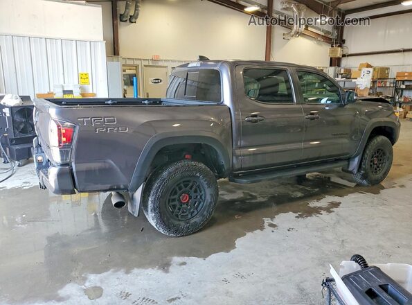 3TYCZ5AN4NT100850 2022 TOYOTA TACOMA Gray Trasero derecho