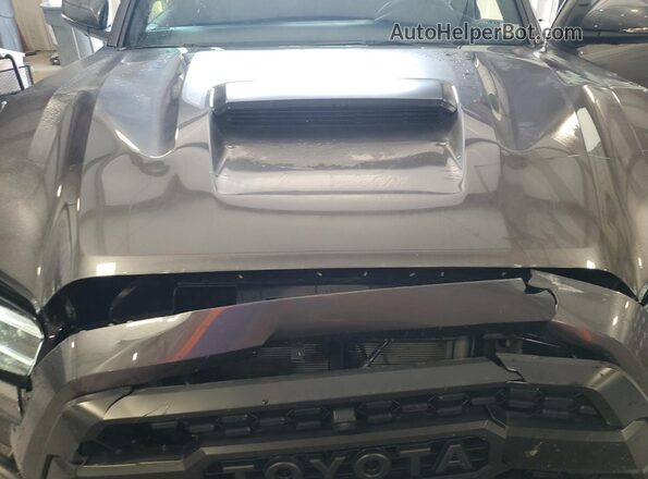 3TYCZ5AN4NT100850 2022 TOYOTA TACOMA Gray Vista de la etiqueta del VIN