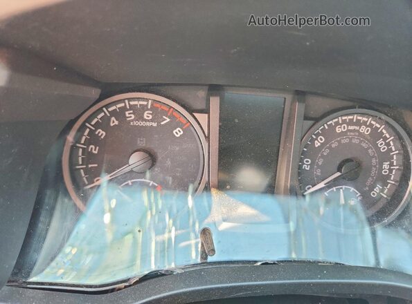 3TYCZ5AN4PT154765 2023 TOYOTA TACOMA Turquoise Вид щитка приладів