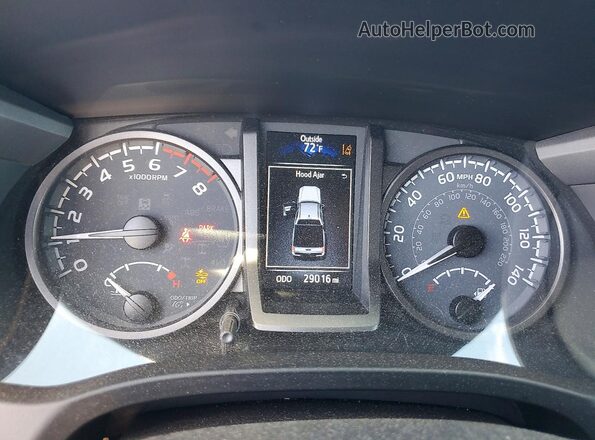 3TYCZ5AN5MT028426 2021 TOYOTA TACOMA Gray Սարքավորումների վահանակի տեսք