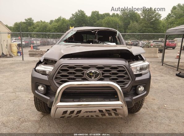 3TYCZ5AN5MT040320 2021 TOYOTA TACOMA Gray Вид спереду
