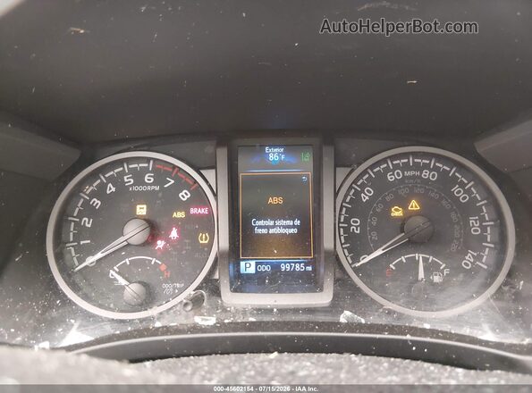 3TYCZ5AN5MT040320 2021 TOYOTA TACOMA Gray Вид задніх сидінь