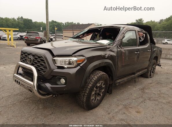 3TYCZ5AN5MT040320 2021 TOYOTA TACOMA Gray Передня ліва чверть