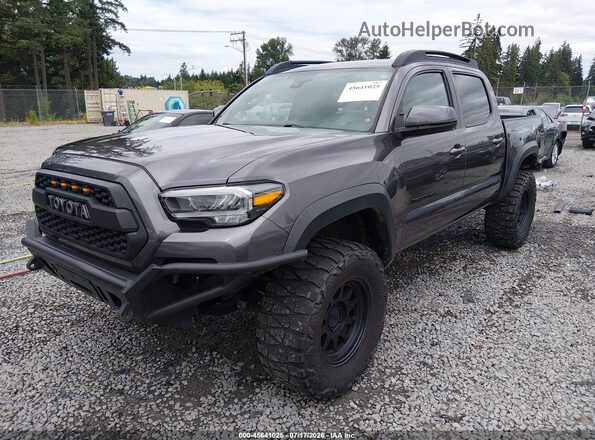 3TYCZ5AN5NT079040 2022 TOYOTA TACOMA Gray Vista tres cuartos delantera izquierda