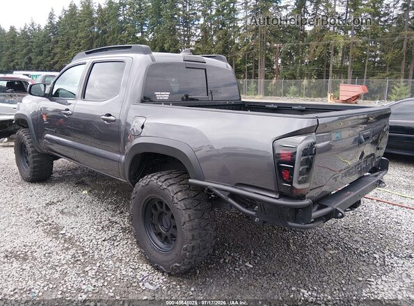 3TYCZ5AN5NT079040 2022 TOYOTA TACOMA Gray Trasero izquierdo