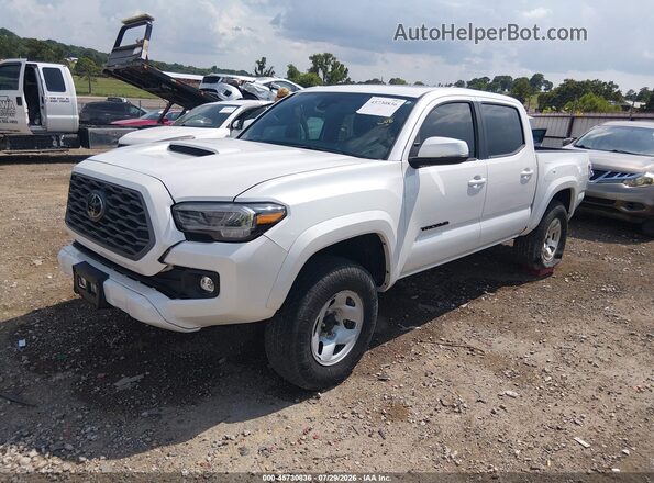 3TYCZ5AN6MT008864 2021 TOYOTA TACOMA Белый Передняя левая четверть