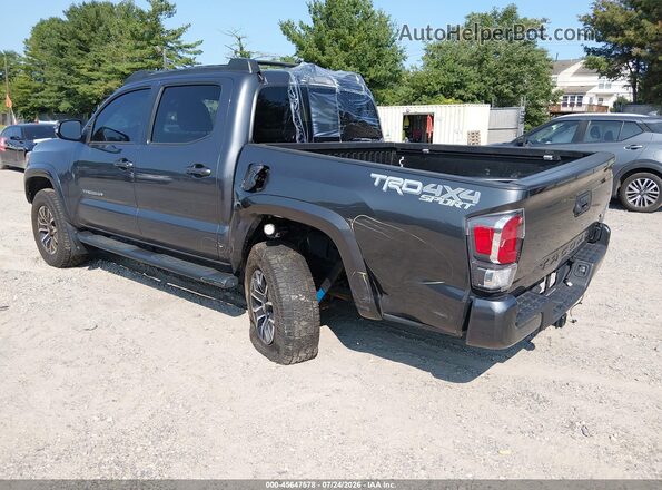 3TYCZ5AN6MT044425 2021 TOYOTA TACOMA Gray Tył lewy