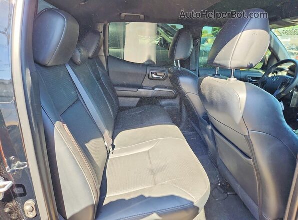 3TYCZ5AN6PT148000 2023 TOYOTA TACOMA Black Widok tylnych siedzeń