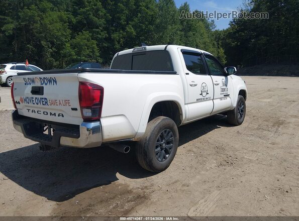 3TYCZ5AN6PT160437 2023 TOYOTA TACOMA White Հետևի աջ