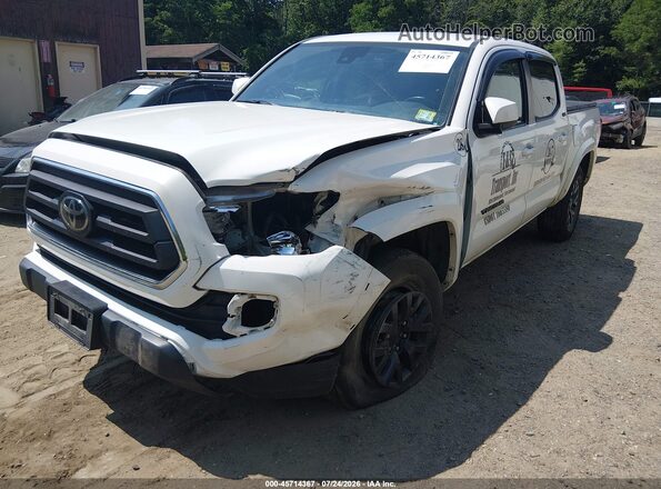 3TYCZ5AN6PT160437 2023 TOYOTA TACOMA White Դիմացի տեսք