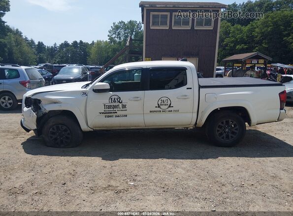 3TYCZ5AN6PT160437 2023 TOYOTA TACOMA White Սալոնի 360 աստիճան տեսք