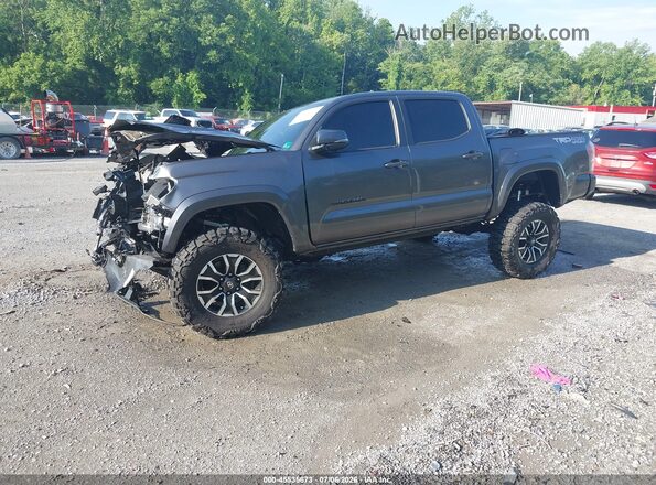 3TYCZ5AN7MT035670 2021 TOYOTA TACOMA Black წინა მარცხენა ხედი სამი მეოთხედიდან
