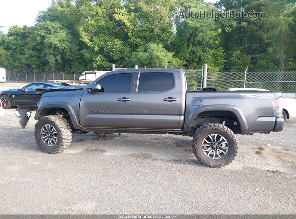 3TYCZ5AN7MT035670 2021 TOYOTA TACOMA Black სალონის 360-გრადუსიანი ხედი