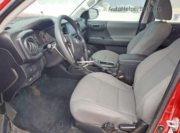 3TYCZ5AN7PT151763 2023 TOYOTA TACOMA Red Vista interior delantera