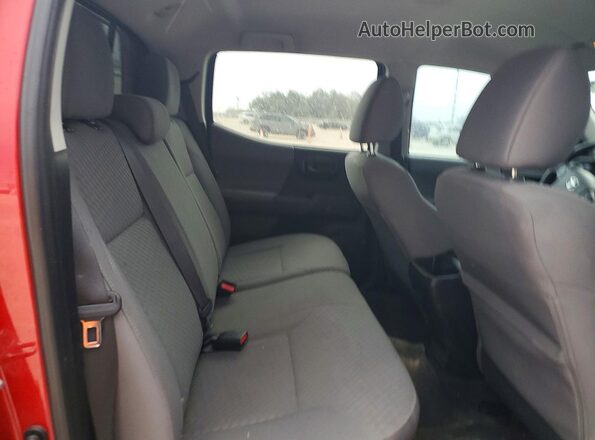 3TYCZ5AN7PT151763 2023 TOYOTA TACOMA Red Vista de los asientos traseros