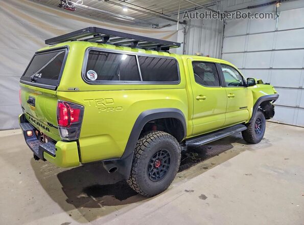 3TYCZ5AN8NT064225 2022 TOYOTA TACOMA Green Հետևի աջ