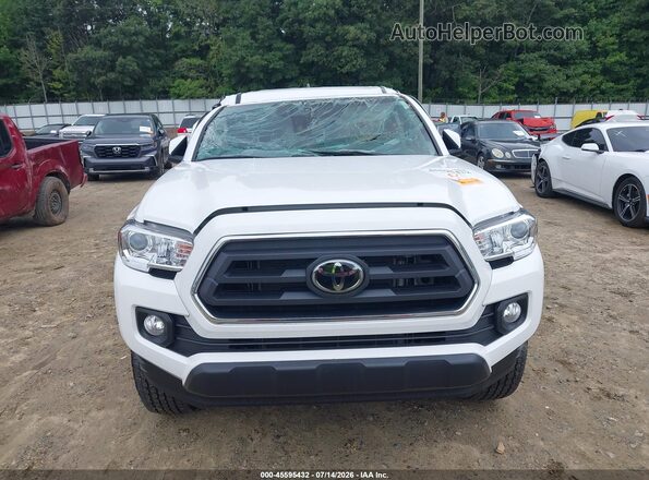 3TYCZ5AN8NT090811 2022 TOYOTA TACOMA White Instrument cluster view