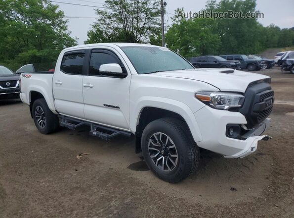 3TYCZ5AN8NT093904 2022 TOYOTA TACOMA White Przód prawy