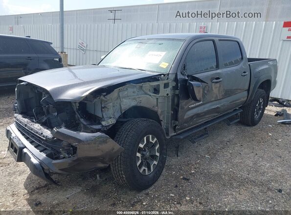 3TYCZ5AN8NT098892 2022 TOYOTA TACOMA Gray წინა მარცხენა ხედი სამი მეოთხედიდან