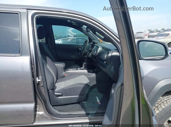 3TYCZ5AN8NT098892 2022 TOYOTA TACOMA Gray წინა სალონის ხედი